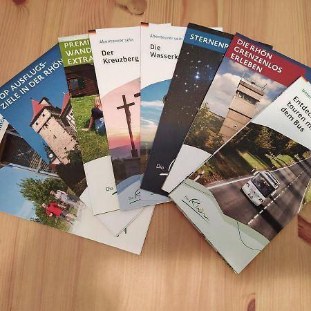 Fewo Wildflecken - Ferienwohnung Rhoen Neubau 2021 Zewnętrze zdjęcie